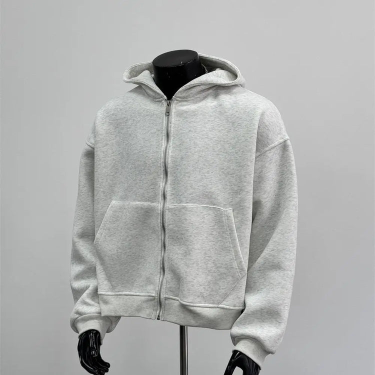 Hoodie Backpack Integrated Travel Compartment Full-Zip Hoodie-Keep Melbourne Marvellous Official Store