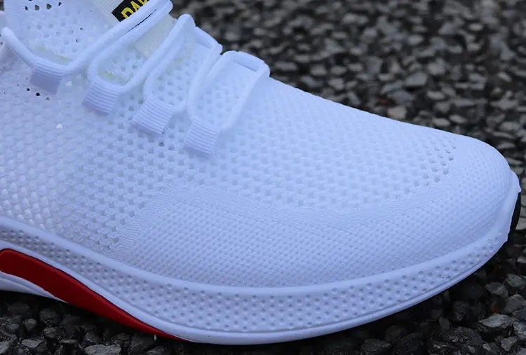 Super Lightweight AirMesh Sneakers Breathable Casual Hollow Mesh Weave Pattern