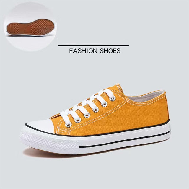 Classic Canvas Sneakers Everyday Streetwear Women & Men