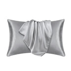 Silk Satin Pillowcase for Hair and Skin No-Frizzy Bed Hair Allergy Free