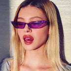 Slimline Cat Eye Hollywood Movie Star Sunglasses