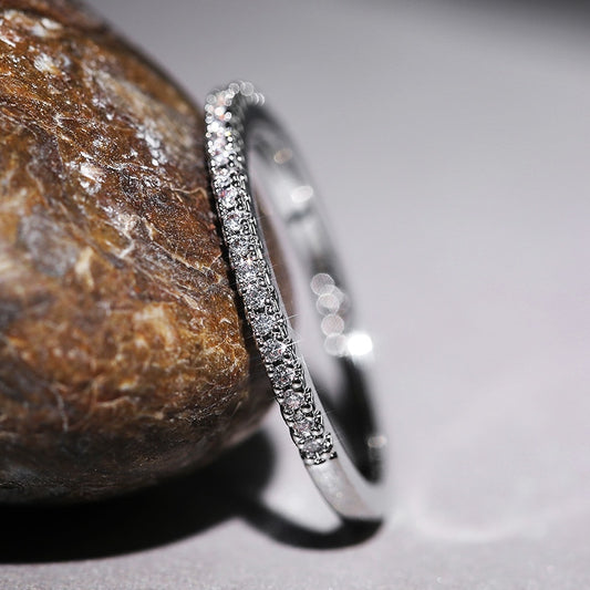Slimline Thin Gold Silver Ring Classic Minimalist Design-Keep Melbourne Marvellous Official Store