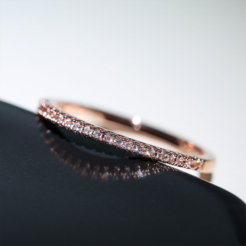 Slimline Thin Gold Silver Ring Classic Minimalist Design-Keep Melbourne Marvellous Official Store