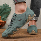 Slip-On Flats Leather Comfy Sneakers Soft Loafers Unisex