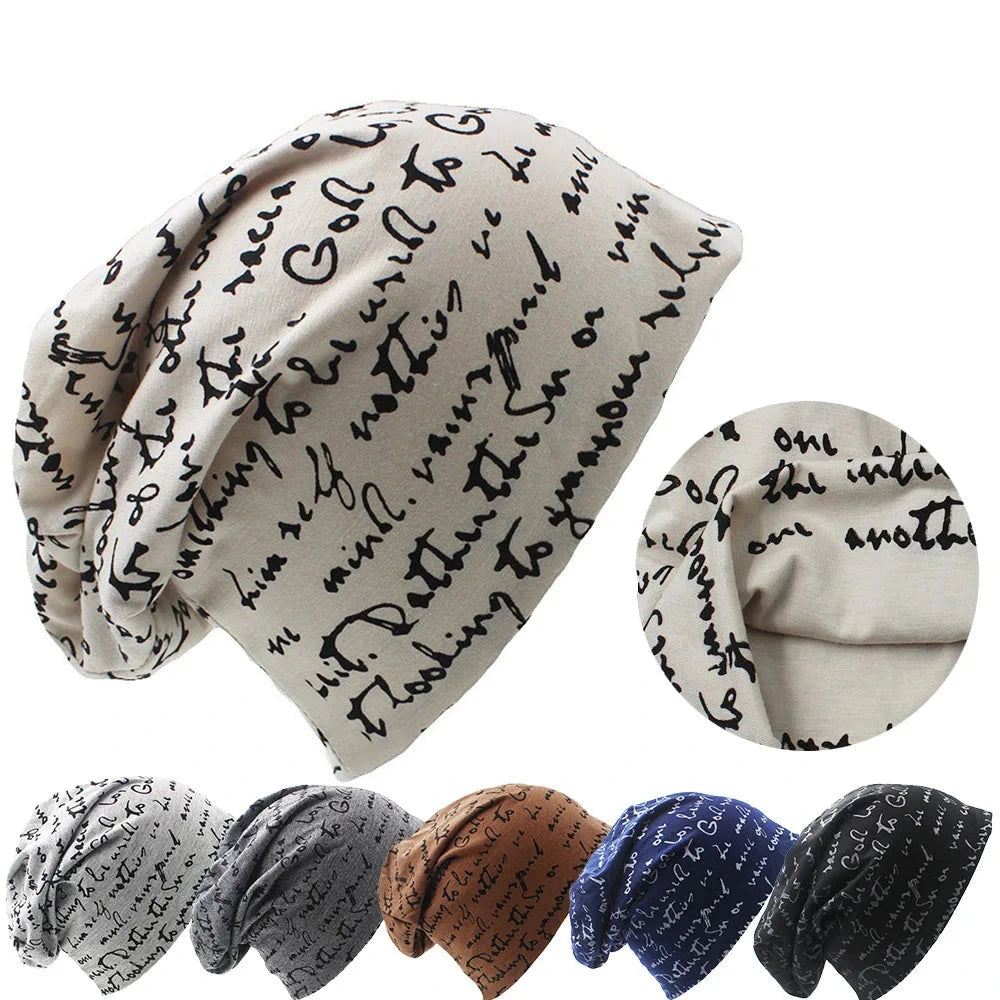 Slouchy Beanie | Lightweight Artistic Knit Hat Men & Women