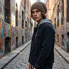 Slouchy Baggy Unisex Beanie Cosy Knit Hat