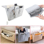 Hanging Pouch Caddie Storage Bedroom TV Remote Bedside Couch Organiser