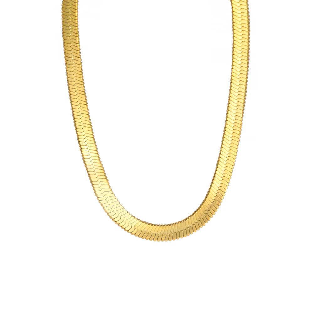 Snake Chain Necklace Thick Hip Hop Rapper Choker