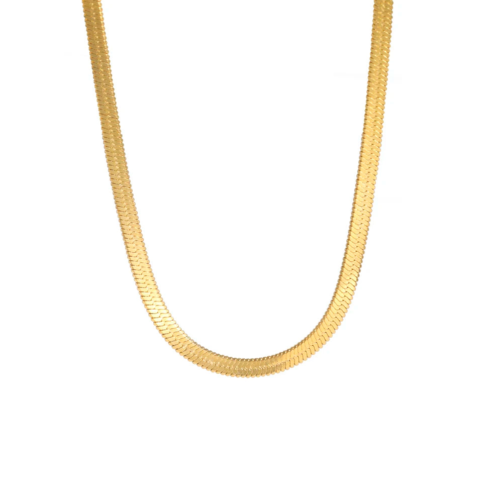 Snake Chain Necklace Thick Hip Hop Rapper Choker