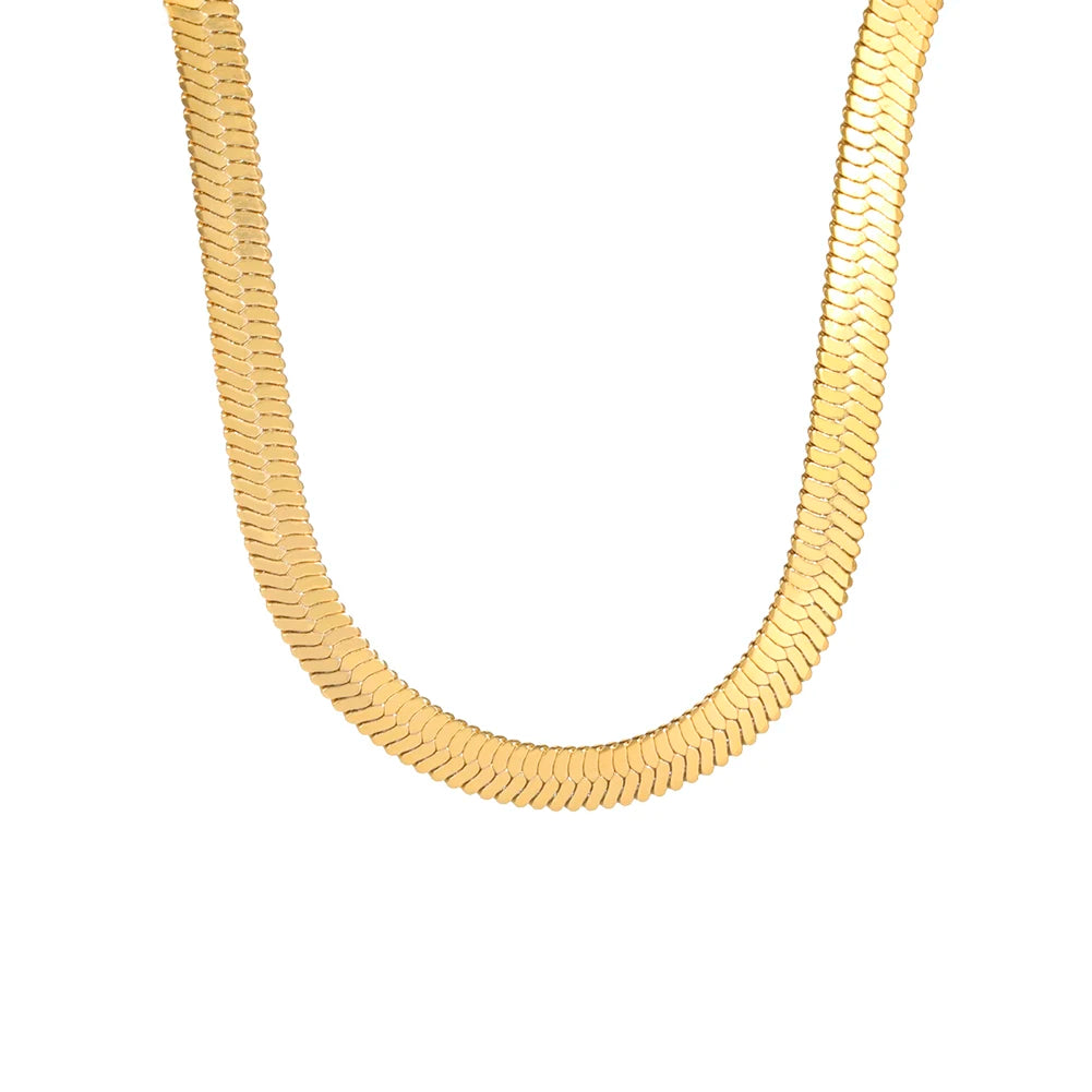 Snake Chain Necklace Thick Hip Hop Rapper Choker