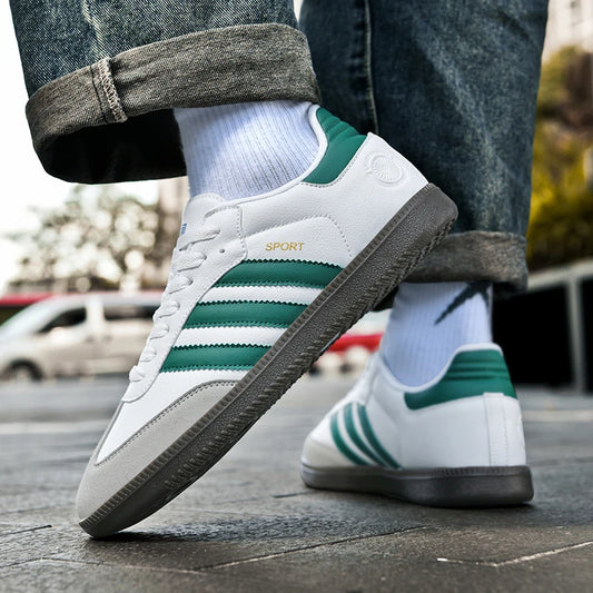 Sneakers Athletic Three Bar Streetwear Sports Shoes Unisex-Keep Melbourne Marvellous Official Store