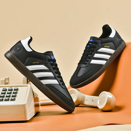 Sneakers Athletic Three Bar Streetwear Sports Shoes Unisex-Keep Melbourne Marvellous Official Store