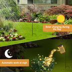 LED Fairy Lights Solar Watering Can Garden Lighting