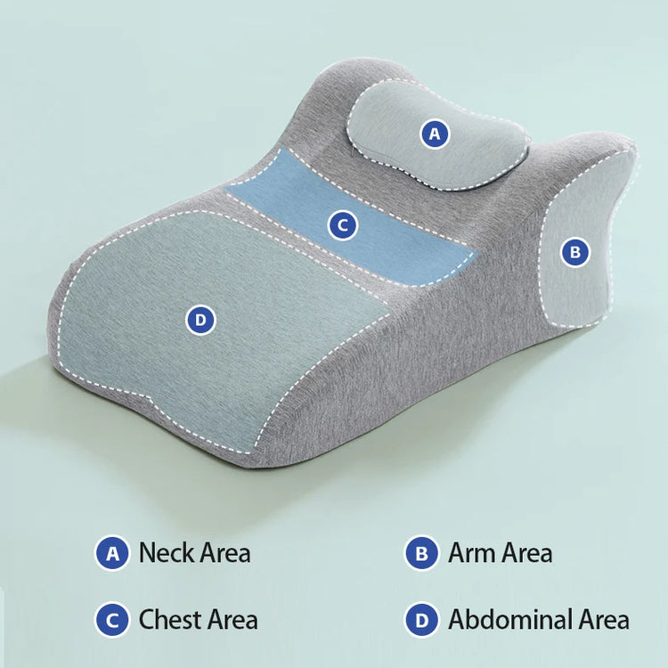 Head Rest Neck and Back Support Pregnancy Relief Raised Cushion Memory Foam Sleeping Pillow-Keep Melbourne Marvellous Official Store
