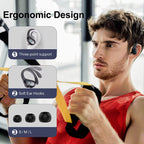 Earbuds Over Ear Earphones BX30 On-Ear Sports Headphones
