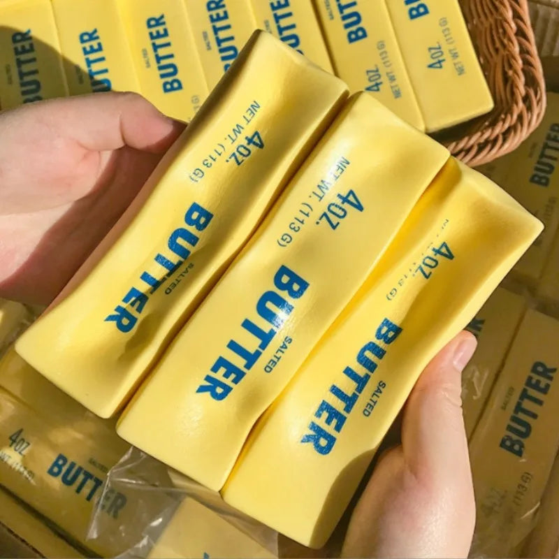 Squishy Large Butter Stick Fidget Squeeze Toy