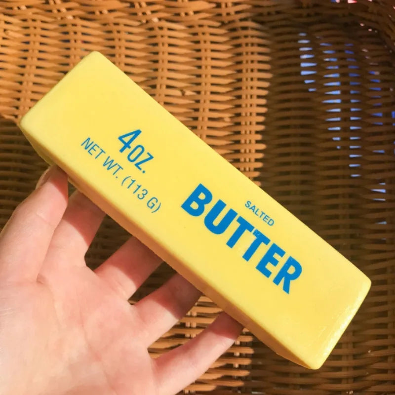 Squishy Large Butter Stick Fidget Squeeze Toy
