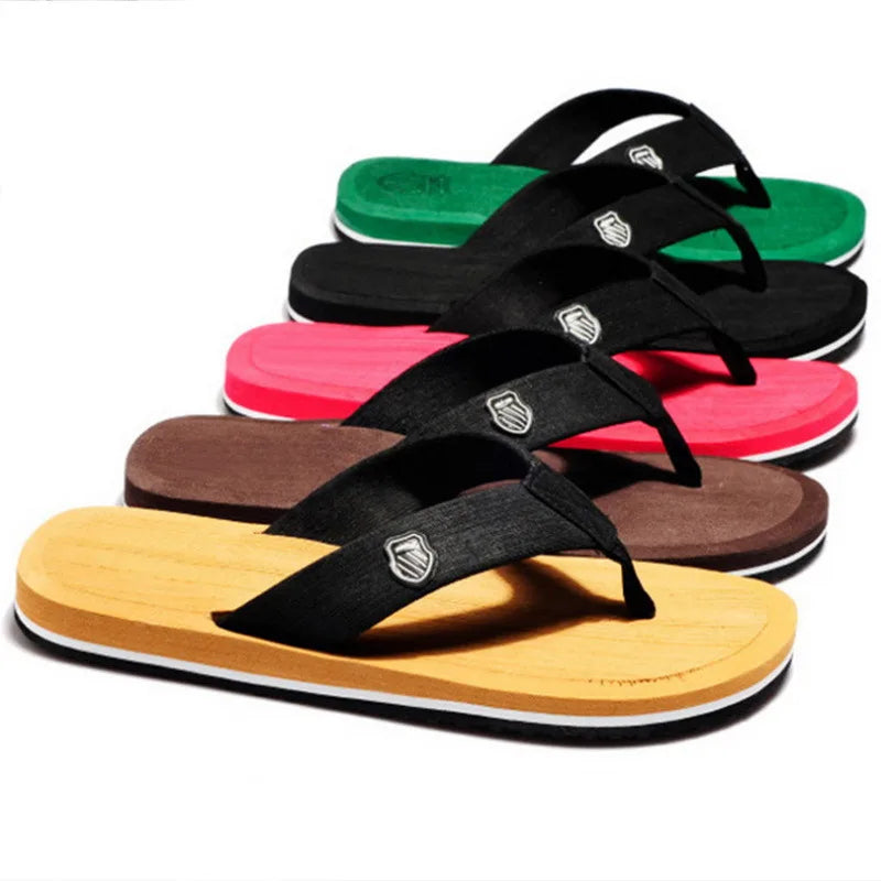 Canvas Strap Beach Thongs Summer Flip-Flops High-Quality Sport Design