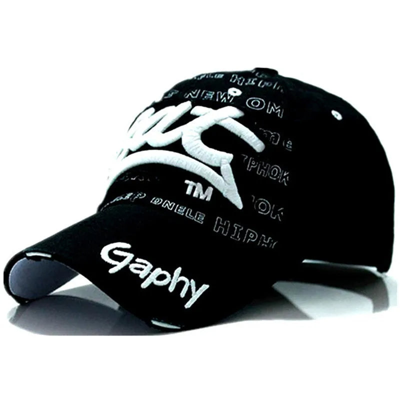 Streetwear Baseball Cap Embroidered Colorful Cotton