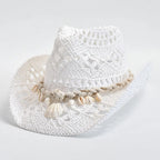 Summer Hand Woven Straw Sun Hat Women's