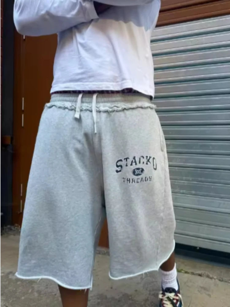 Sweatshorts 3/4 Long Baggy Shorts