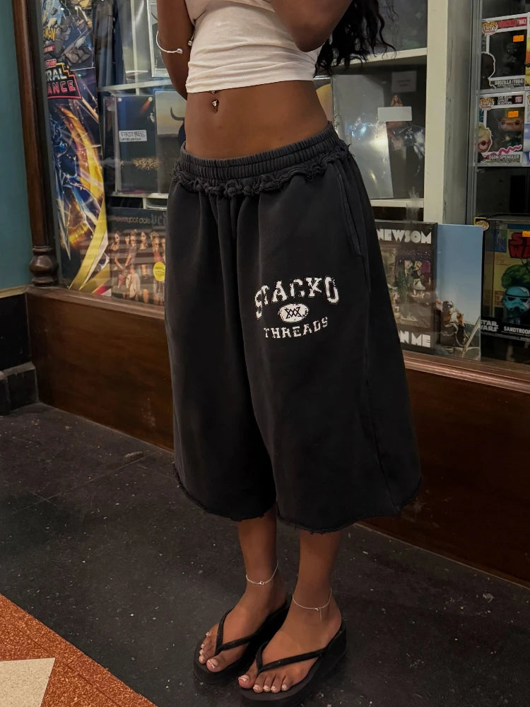 Sweatshorts 3/4 Long Baggy Shorts