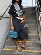 Sweatshorts 3/4 Long Baggy Shorts