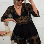 Swimwear Cover Up Bikini Resort Dress Summer Beach Tunic Sundress