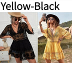 Swimwear Cover Up Bikini Resort Dress Summer Beach Tunic Sundress