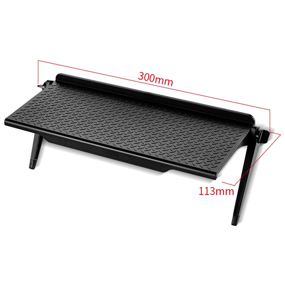 TV & Monitor Shelf Stand Organiser Desk Home Storage