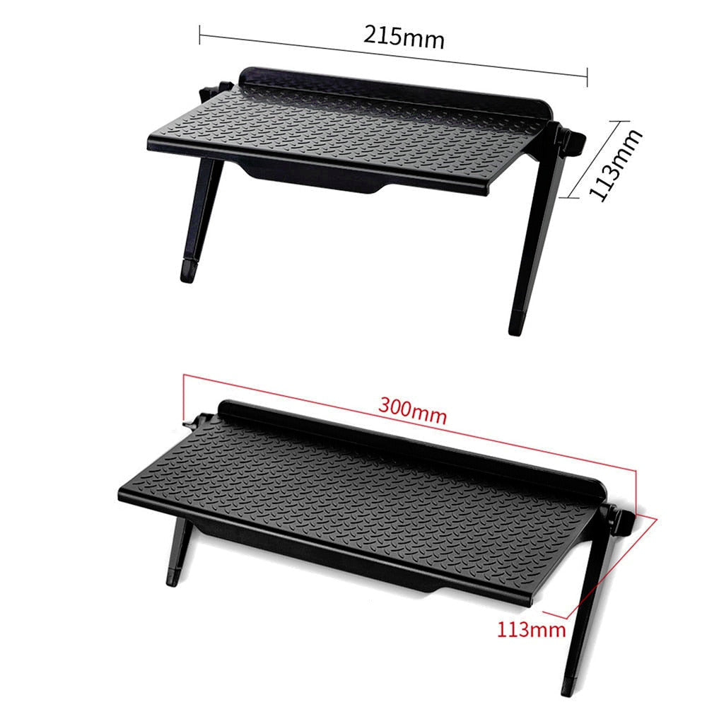 TV & Monitor Shelf Stand Organiser Desk Home Storage