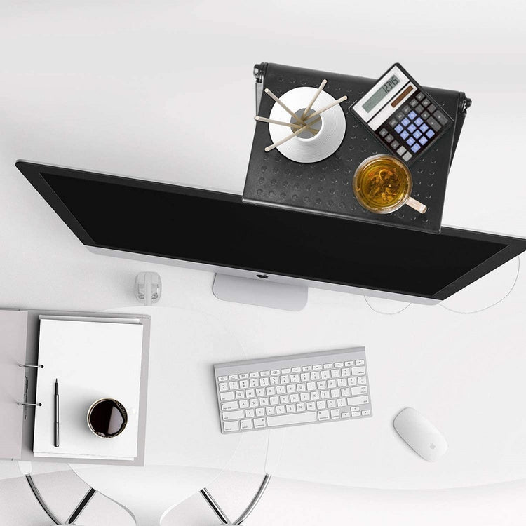 TV & Monitor Shelf Stand Organiser Desk Home Storage