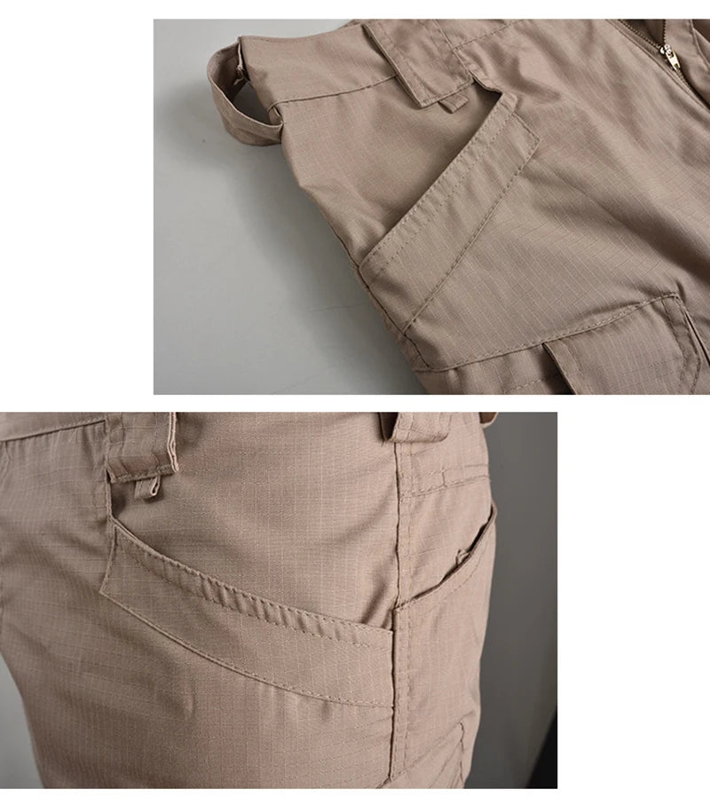 Cargo Shorts Camo Urban Tactical With FREE Belt