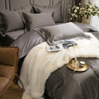 Hotel Quality "The Penthouse" Bedding Sheets Set 1000TC Cotton-Satin Doona Quilt Cover King Queen