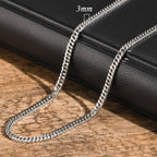 Thick Chunky Cuban Chain Necklace