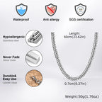 Thick Chunky Cuban Chain Necklace