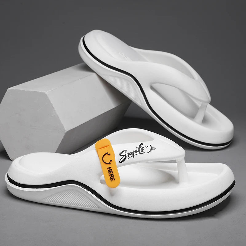 Flip-Flops Summer Beach Slides Casual Non-Slip Bathroom Shoes