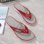 Summer Wedges Beach Slides Platform Flip Flops Women's Sandals