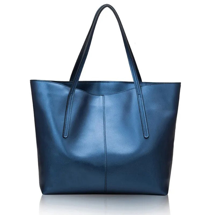 Tote Handbag Genuine Leather Large-Capacity Office Bucket Bag Women's-Keep Melbourne Marvellous Official Store