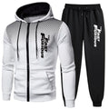 Gym Tracksuit 2pcs Set Fast Furious Hoodie Sweats Outfit
