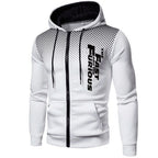 Gym Tracksuit 2pcs Set Fast Furious Hoodie Sweats Workout Outfit