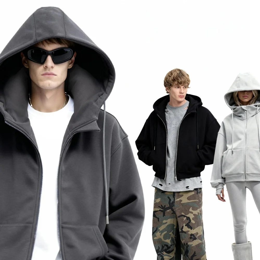 Travel Hoodie With Inbuilt Neck Pillow Inflatable Comfort Invisible Air Cushion