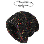 Trendy Mixed Color Knit Beanie