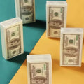 US $100 Dollar Bills Paper Napkins Fake Prop Money United States Greenbacks