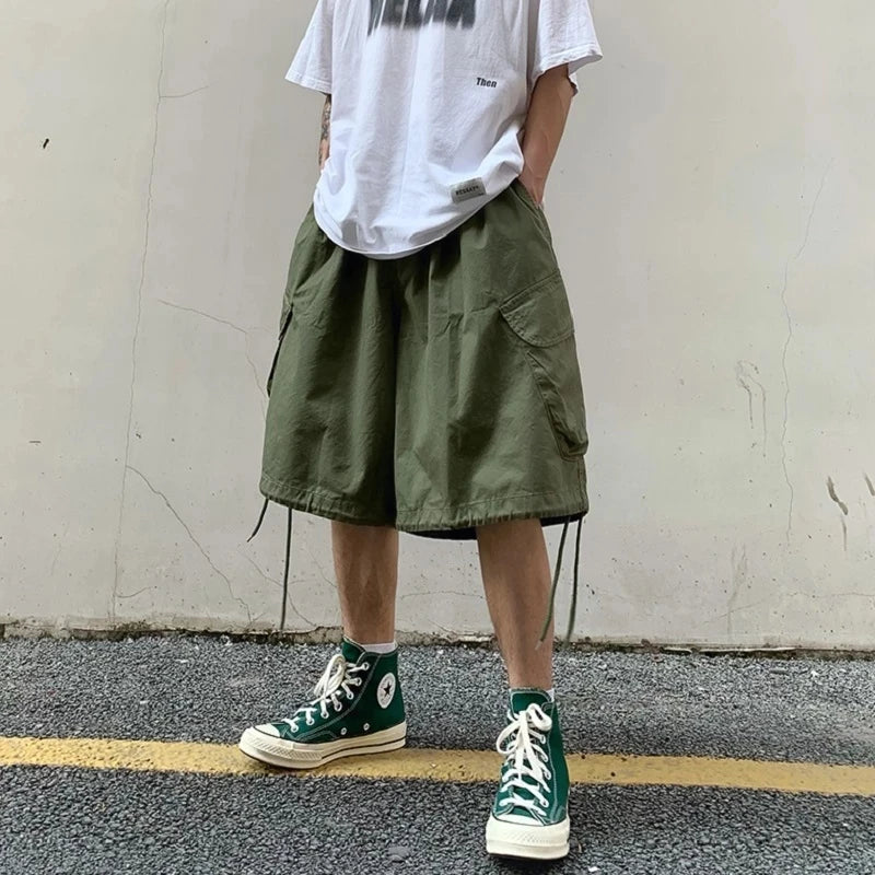 Ultra Baggy Cargo Shorts Oversize Parachute Vintage Bermudas