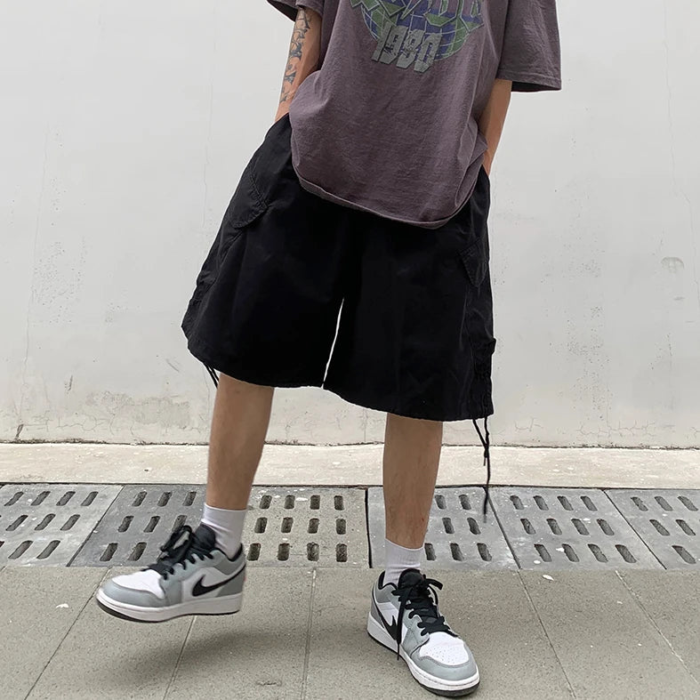 Ultra Baggy Cargo Shorts Oversize Parachute Vintage Bermudas