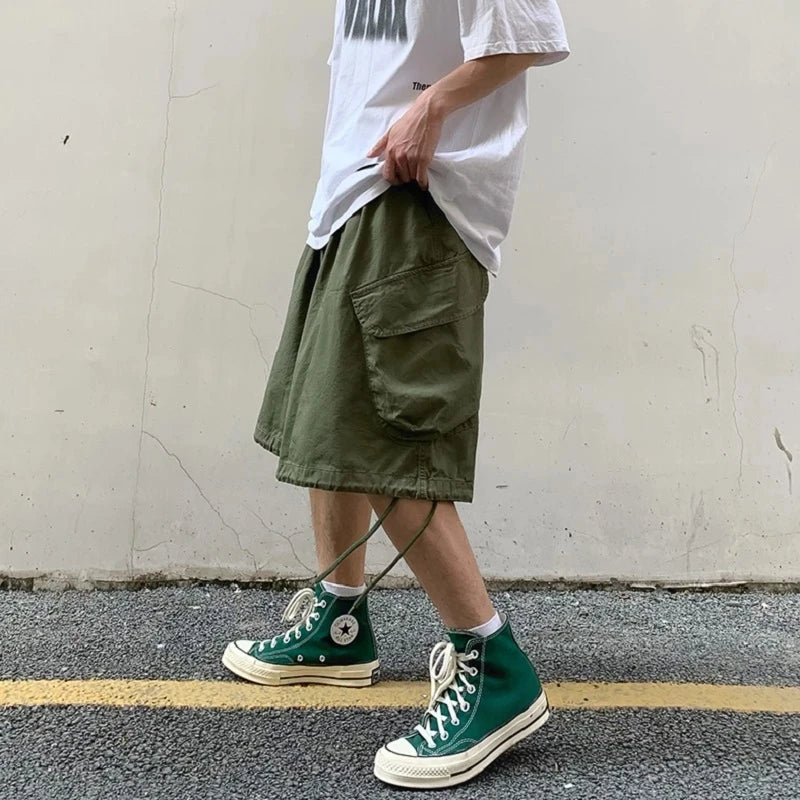 Ultra Baggy Cargo Shorts Oversize Parachute Vintage Bermudas