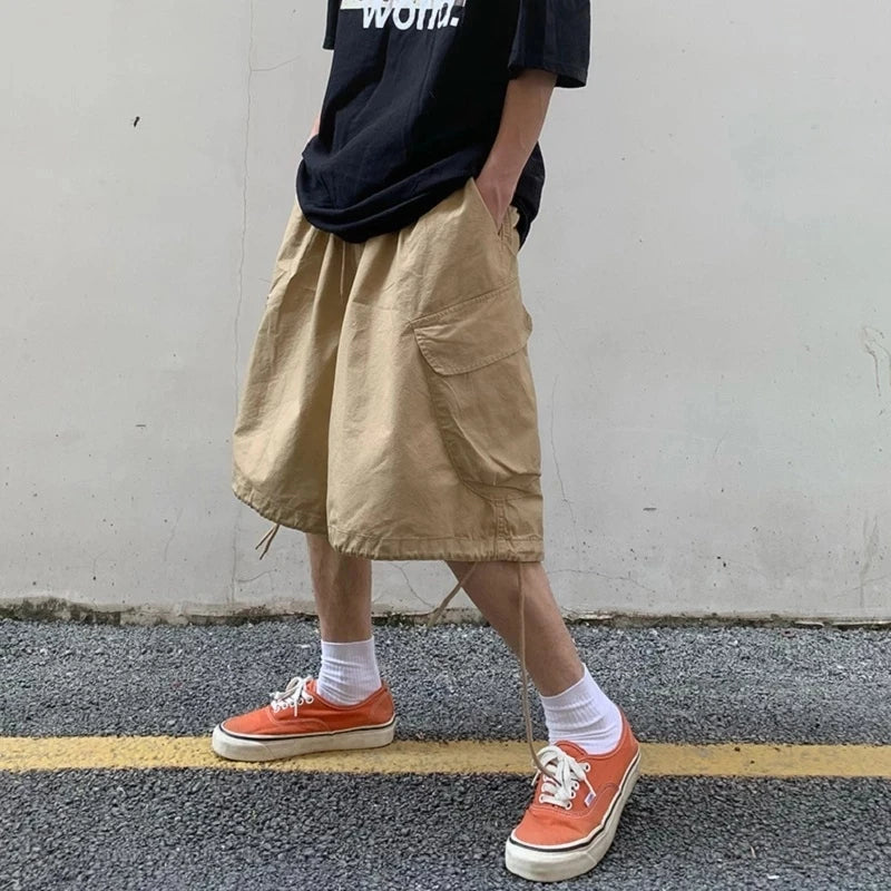Ultra Baggy Cargo Shorts Oversize Parachute Vintage Bermudas