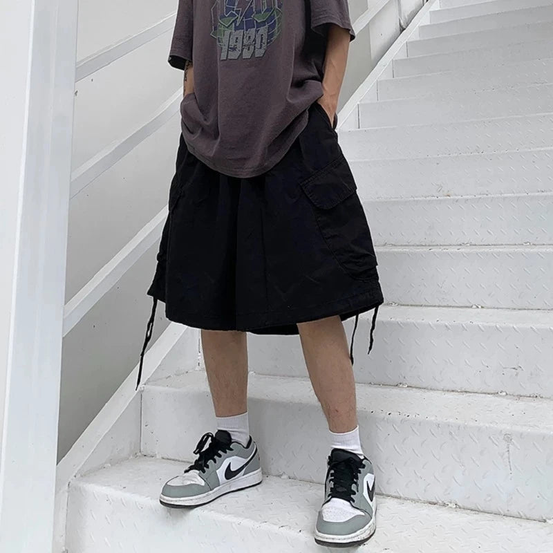 Ultra Baggy Cargo Shorts Oversize Parachute Vintage Bermudas