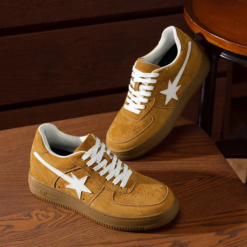 6cm Elevator Shoes Leather Height Increase Platform